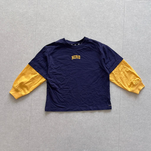 히로 블랭크 레이어드티셔츠 퍼플 130