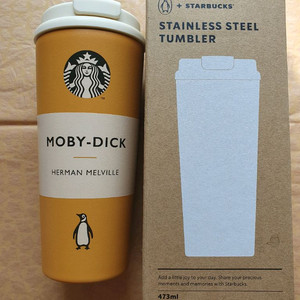 스타벅스 SS 펭귄북스 토비 텀블러 473ml