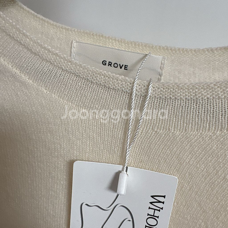 [새제품] 리틀블랙 울 홀가 니트 그로브 홀릭홀릭 스토리나인--3