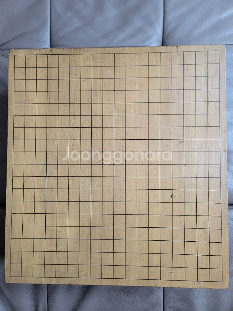 한일바둑 아가지스원목2호 바둑판 ,표면상태B급, 착감감,소리,탄력감 우수--3