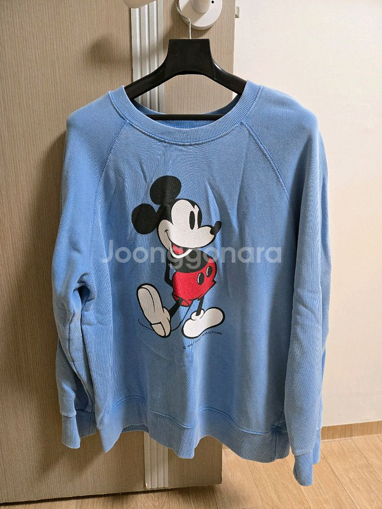 빈티지 미키맨투맨 여성--0