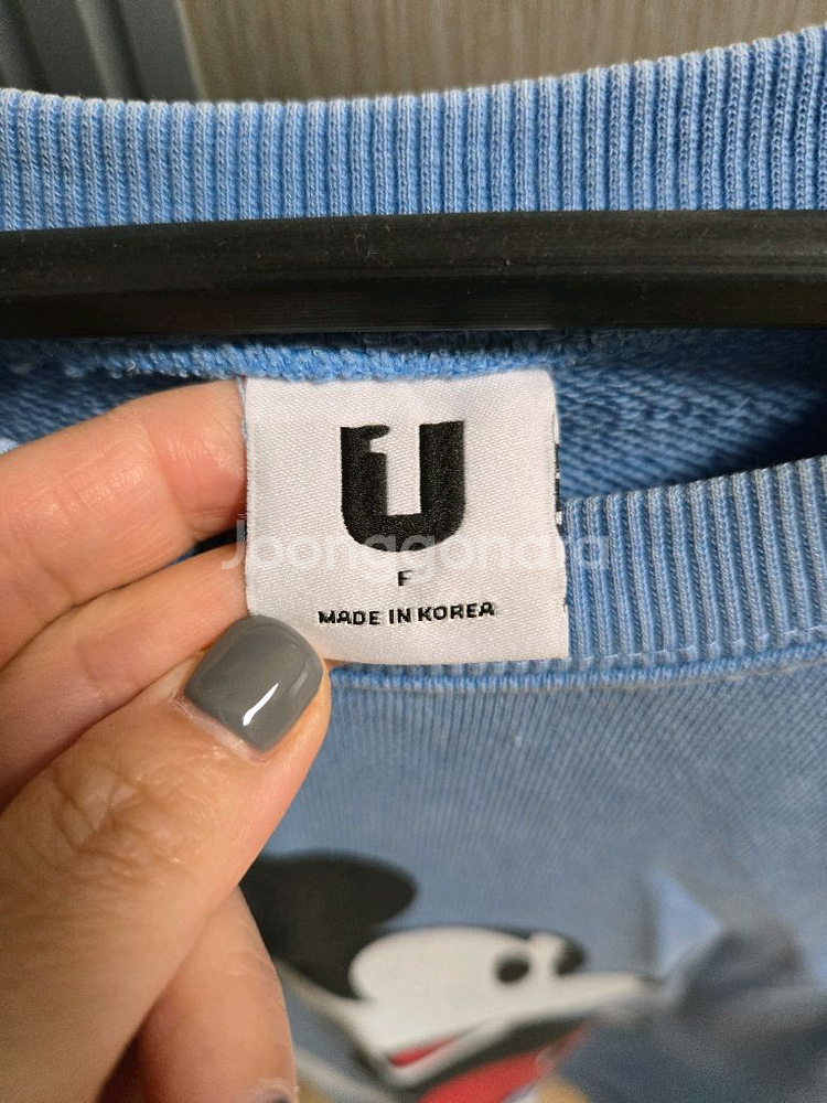 빈티지 미키맨투맨 여성--2