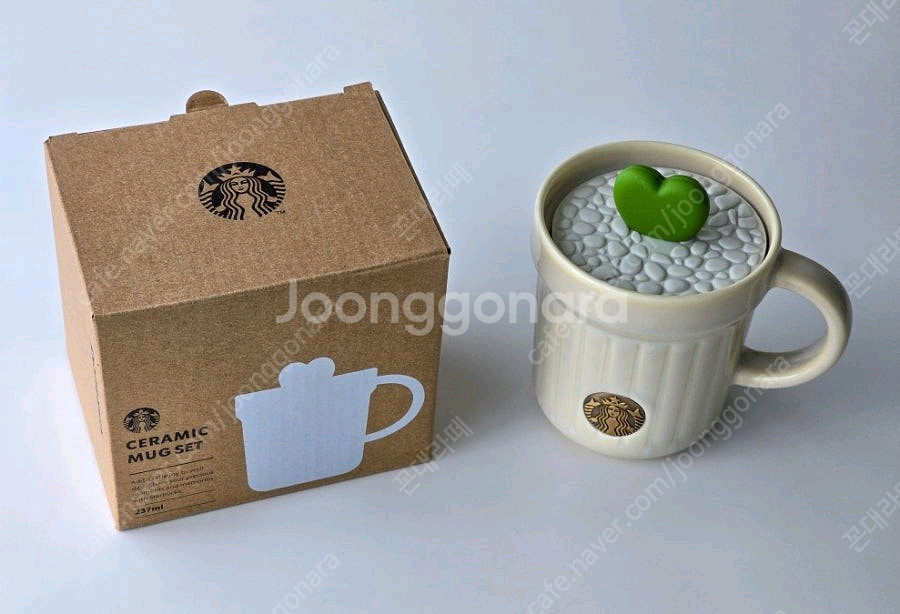 스타벅스 플라워 마켓 다육이 머그 237ml 세트--1