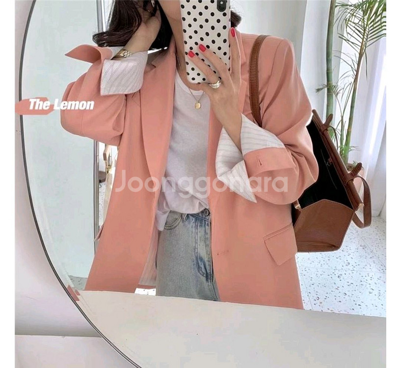 The Lemon 핑크 자켓 팝니다--0