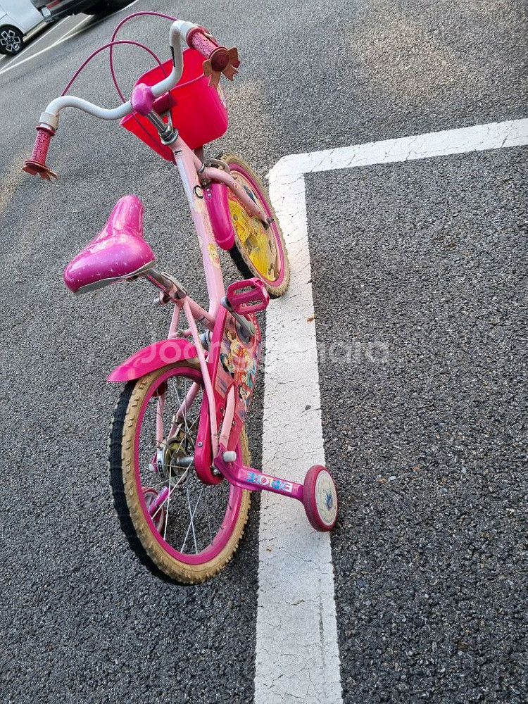 삼천리 디즈니 유아자전거--1