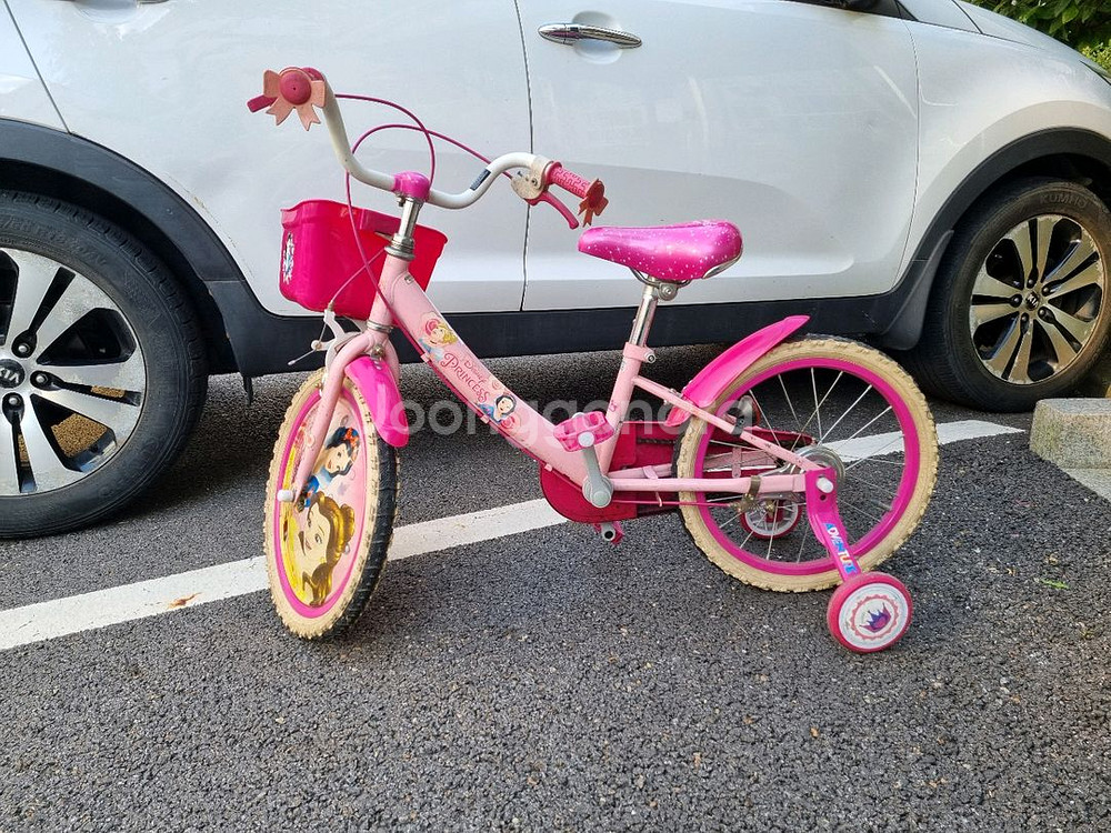 삼천리 디즈니 유아자전거--2