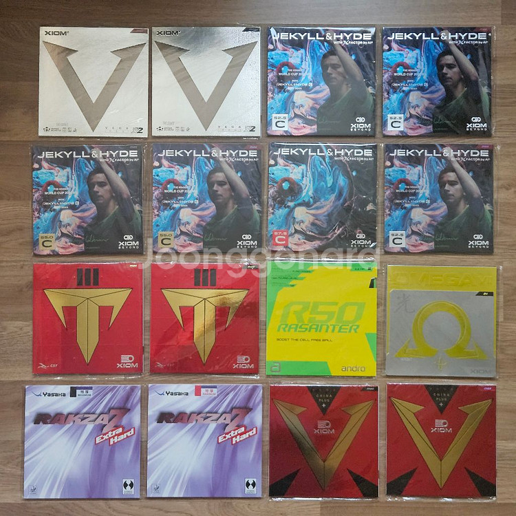 탁구라켓 & 러버--1