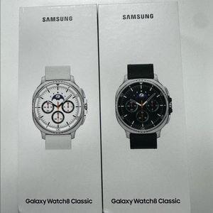 갤럭시 워치8 클래식 46mm 화이트 블랙