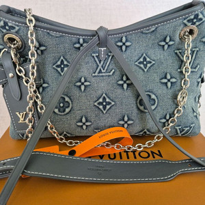 루이비통 데님 캐리올 bb