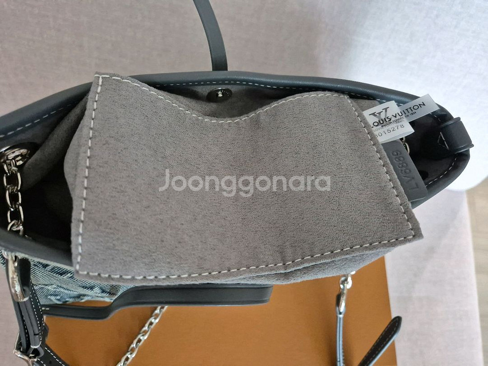 루이비통 데님 캐리올 bb--3