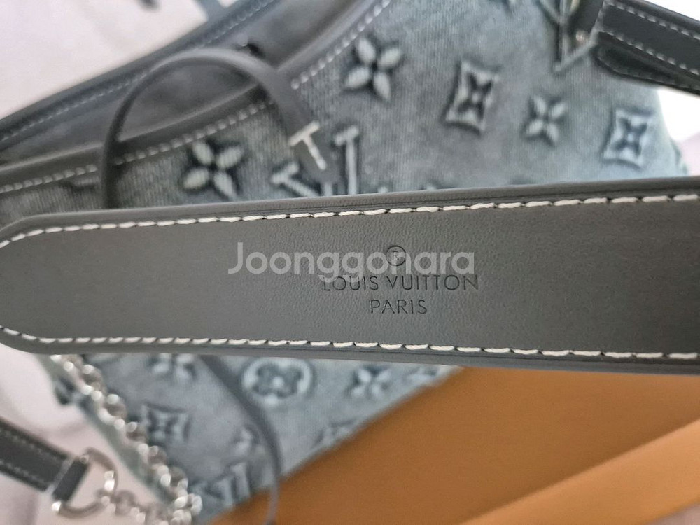 루이비통 데님 캐리올 bb--4