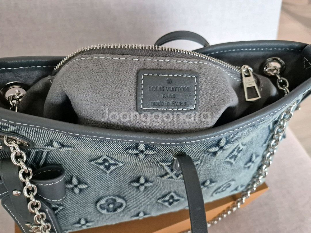 루이비통 데님 캐리올 bb--2