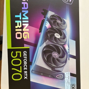 MSI RTX 5070 게이밍 트리오 OC 12gb 트라이프로저4
