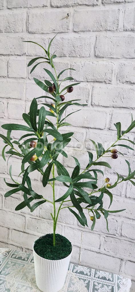 새상품)이케아 화분 올리브 조화 인테리어 소품--1