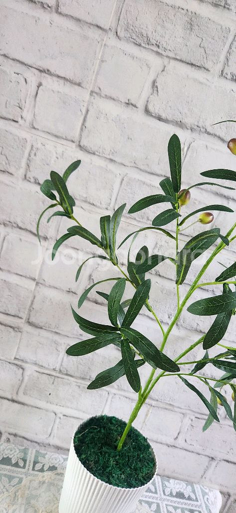 새상품)이케아 화분 올리브 조화 인테리어 소품--2