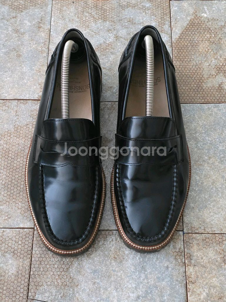 (285)손신발 페니 로퍼 구두--1