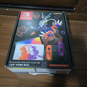 닌텐도 스위치 OLED 포켓몬 에디션 박스팝니다