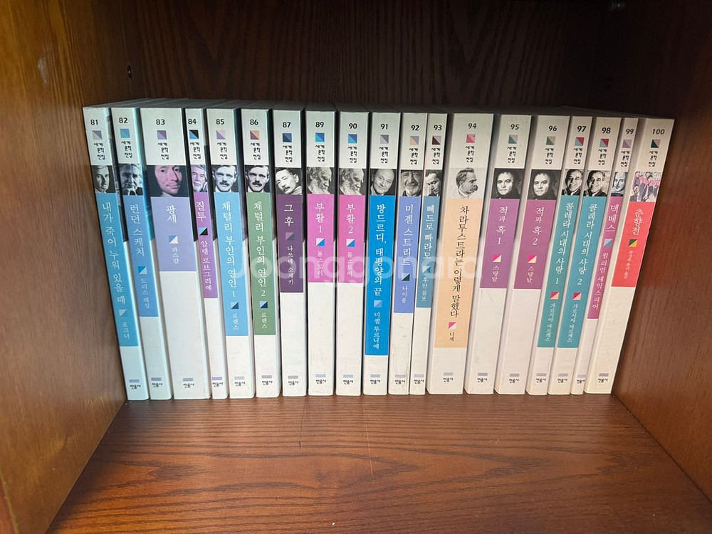 민음사 세계문학전집 100권 세트--4