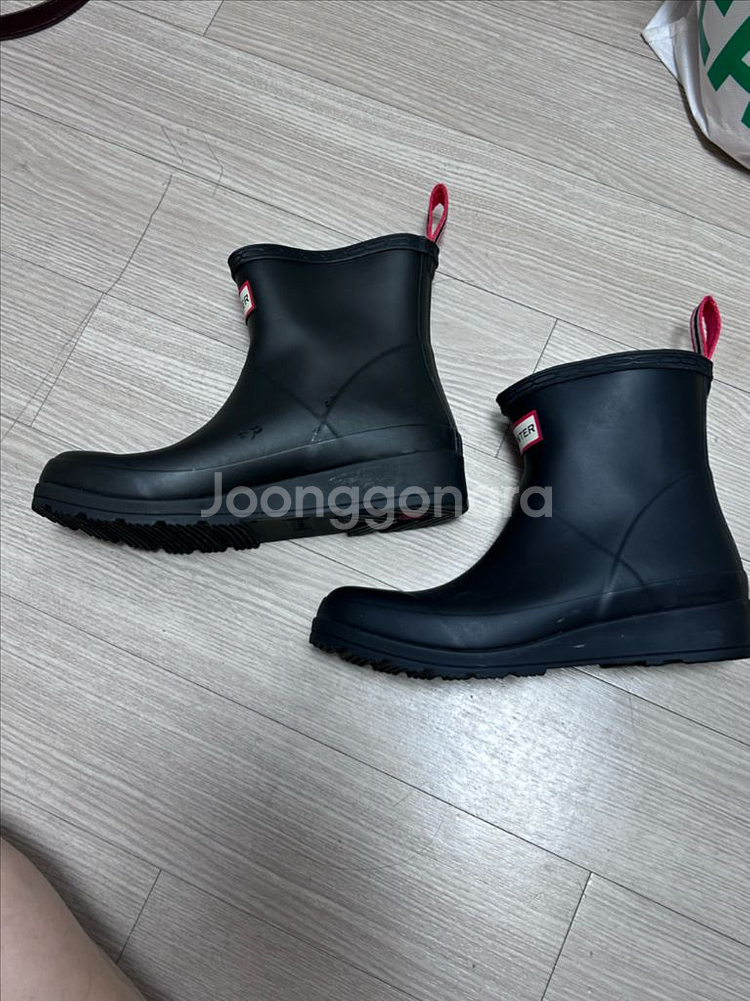 220 225 uk3 헌터 플레이숏 레인부츠--3