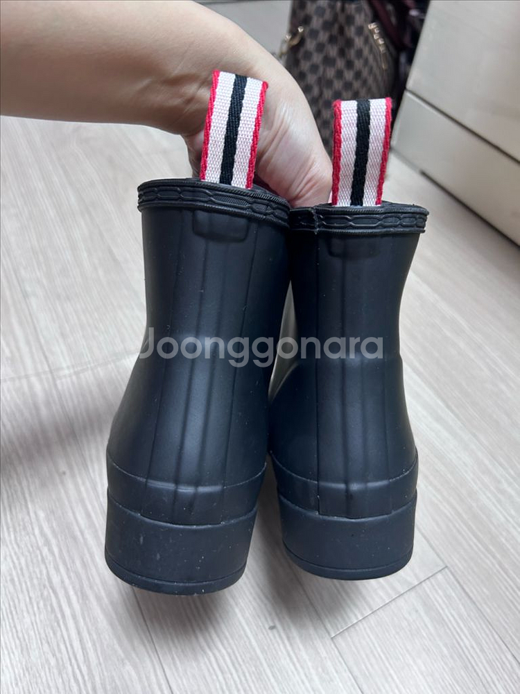 220 225 uk3 헌터 플레이숏 레인부츠--1