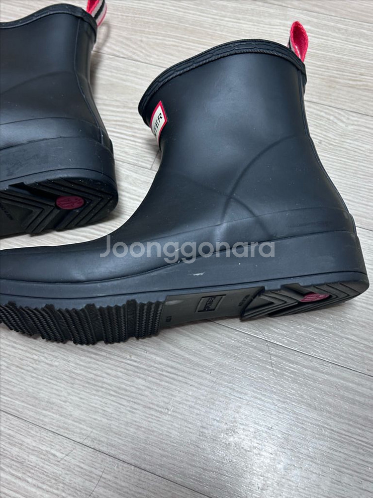 220 225 uk3 헌터 플레이숏 레인부츠--6