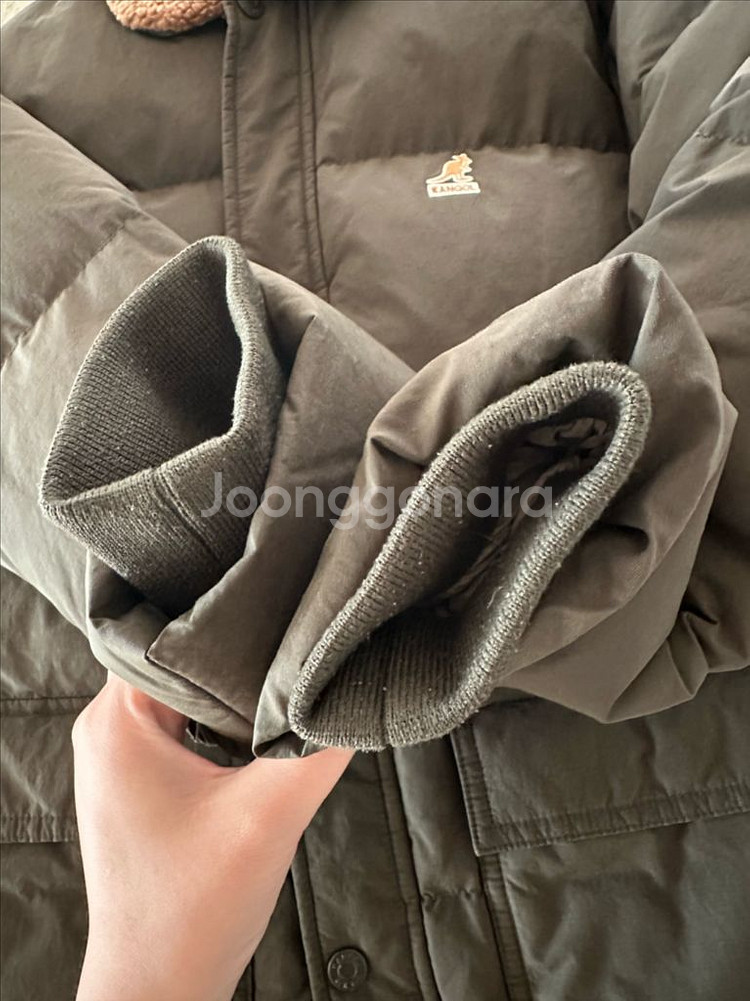 캉골 경량덕다운패딩 155--2