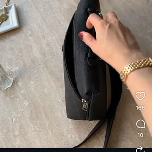 봉긋 치아바타백 블랙 (새제품)