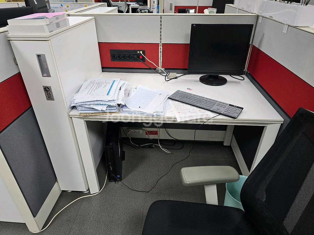 사무실 책상 서랍장 파티션 사무용 의자--5