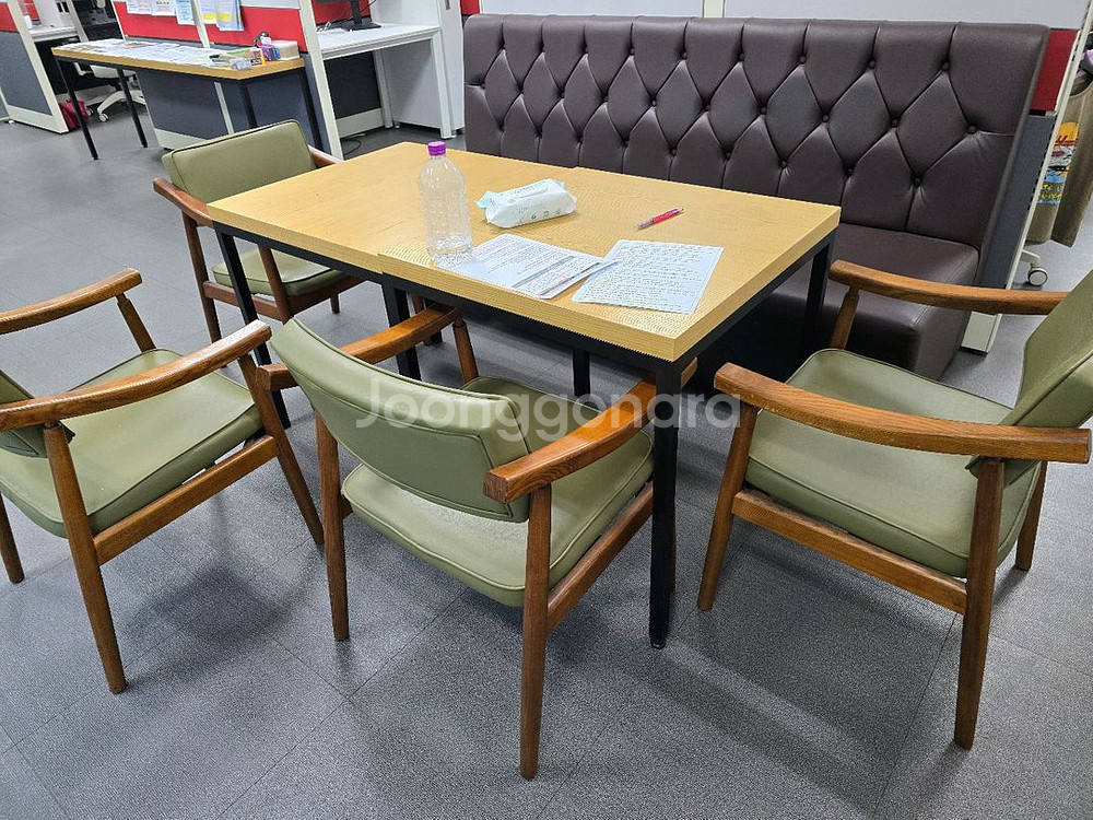 사무실 책상 서랍장 파티션 사무용 의자--9