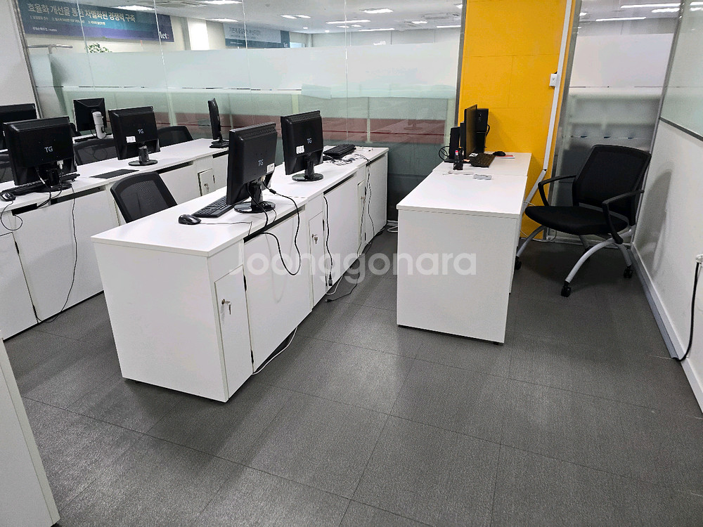 사무실 책상 서랍장 파티션 사무용 의자--7