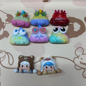 일괄6개 콜라 냉장고 자석 미사용 정품 피규어