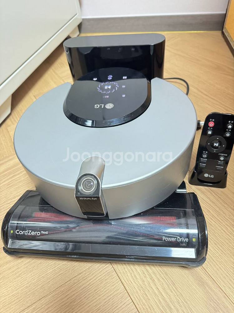 LG 코드제로 R9 로봇청소기--1