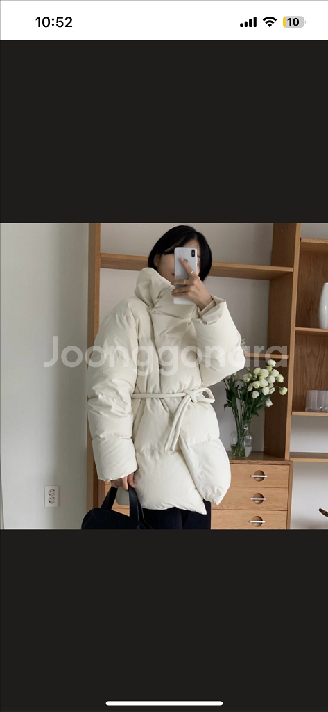 라메레이 하이넥 구스 패딩--2