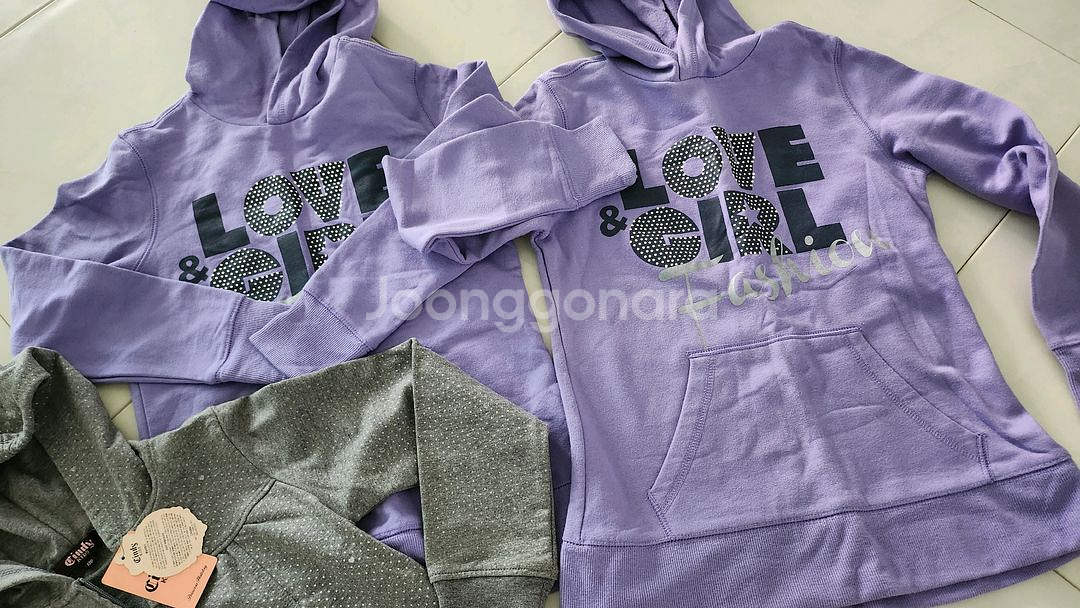 여아후드집업 후드티 130.140 새거--1