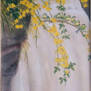 (민화작가)화조도(모작도) 풍수지리 재물그림