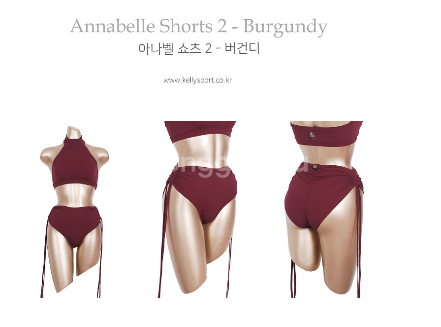 폴웨어세트 켈리스포츠 아나벨2 버건디M--0