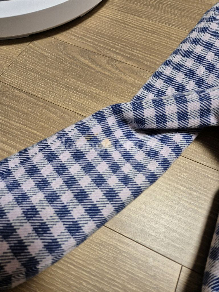 컬리수 체크 코트 130사이즈--4