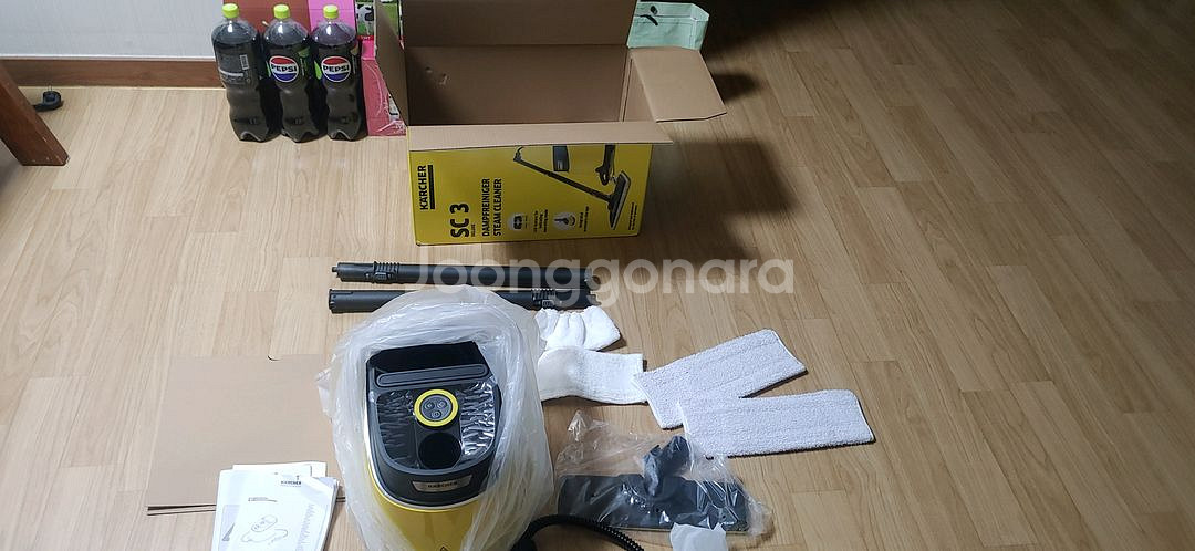 카처 sc3 디럭스 스팀청소기--1