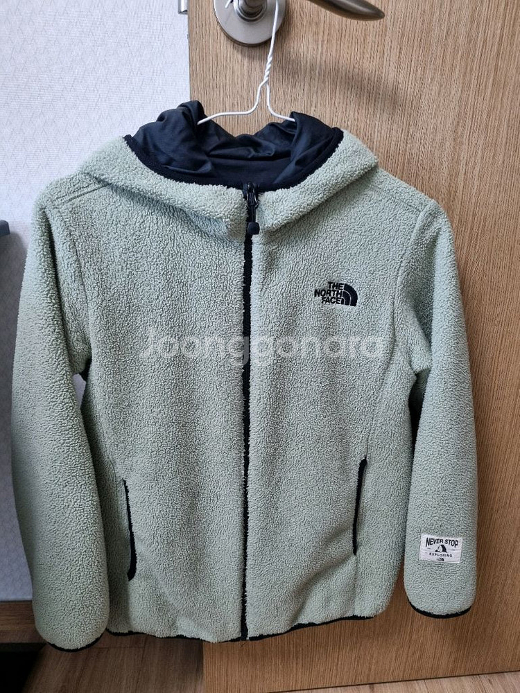 노스페이스키즈 양면 후리스 점퍼(150)--0