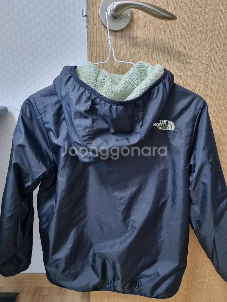 노스페이스키즈 양면 후리스 점퍼(150)--3