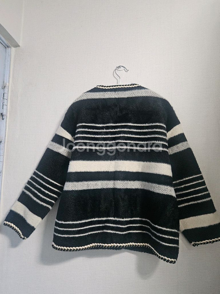 루븐루브 스트라이프 니트 가디건--1