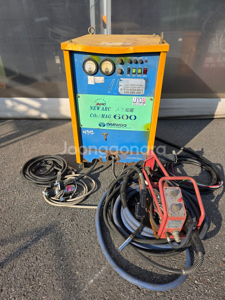 대우 NEW ARC CO2/MAG 600 인공지능 CO2용접기--1