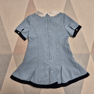 BEEN 꽃잎 카라 플리츠 원피스 120