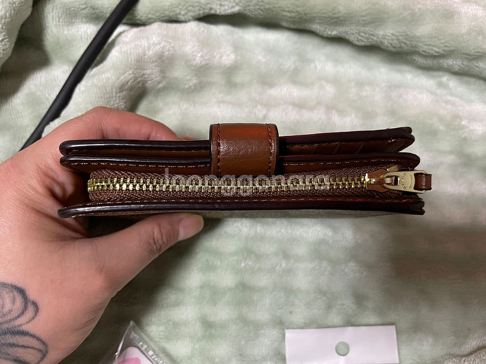 코치 시그니처 카드지갑--4