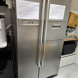 2019년식 양문형 냉장고 598L