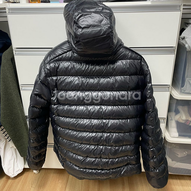 무탠다드 시티레저 후드 라이트다운 자켓 블랙 2XL--13