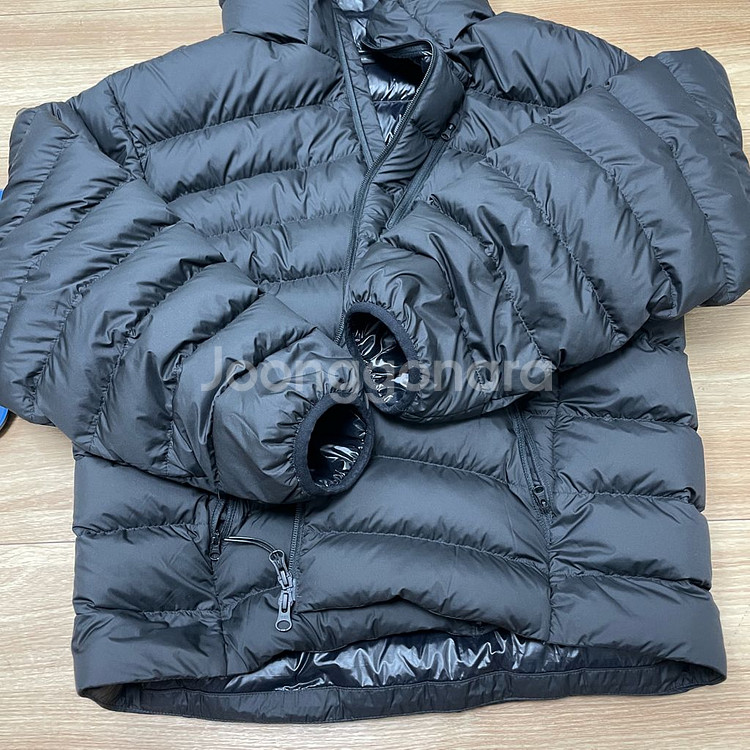 무탠다드 시티레저 후드 라이트다운 자켓 블랙 2XL--15