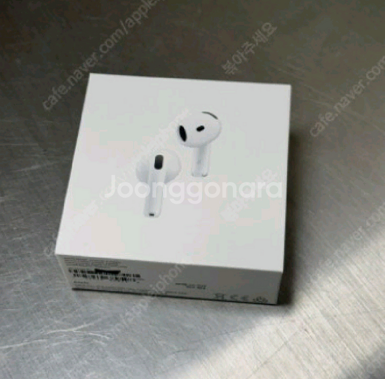 에어팟4 노캔 미개봉--0