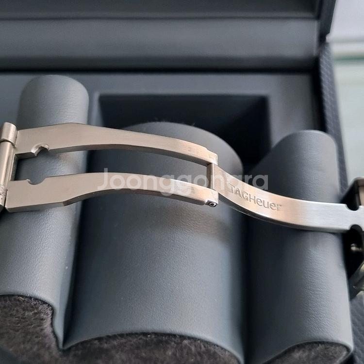 태그호이어 구형 아쿠아레이서 쿼츠 청판 43mm--6