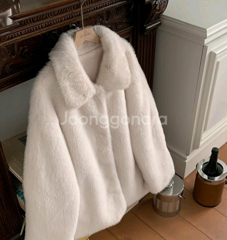 리앙쥬 퍼 하프코트--1